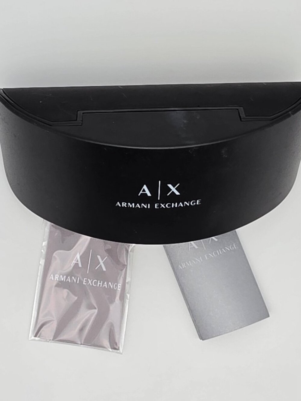 Armani Exchange AX4108S 827487 Red Frame Grey Lens Sunglasses w Case Brazil 57mm - Picture 15 of 15